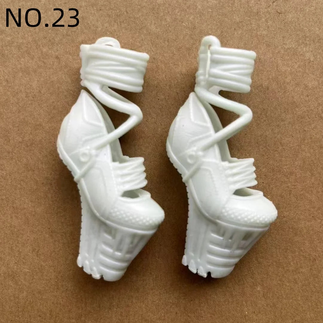 Colorful Monster Doll Boots Novelty Sandals 1/6 Scale Doll Shoes Accessories for Doll Decorations - NO.24