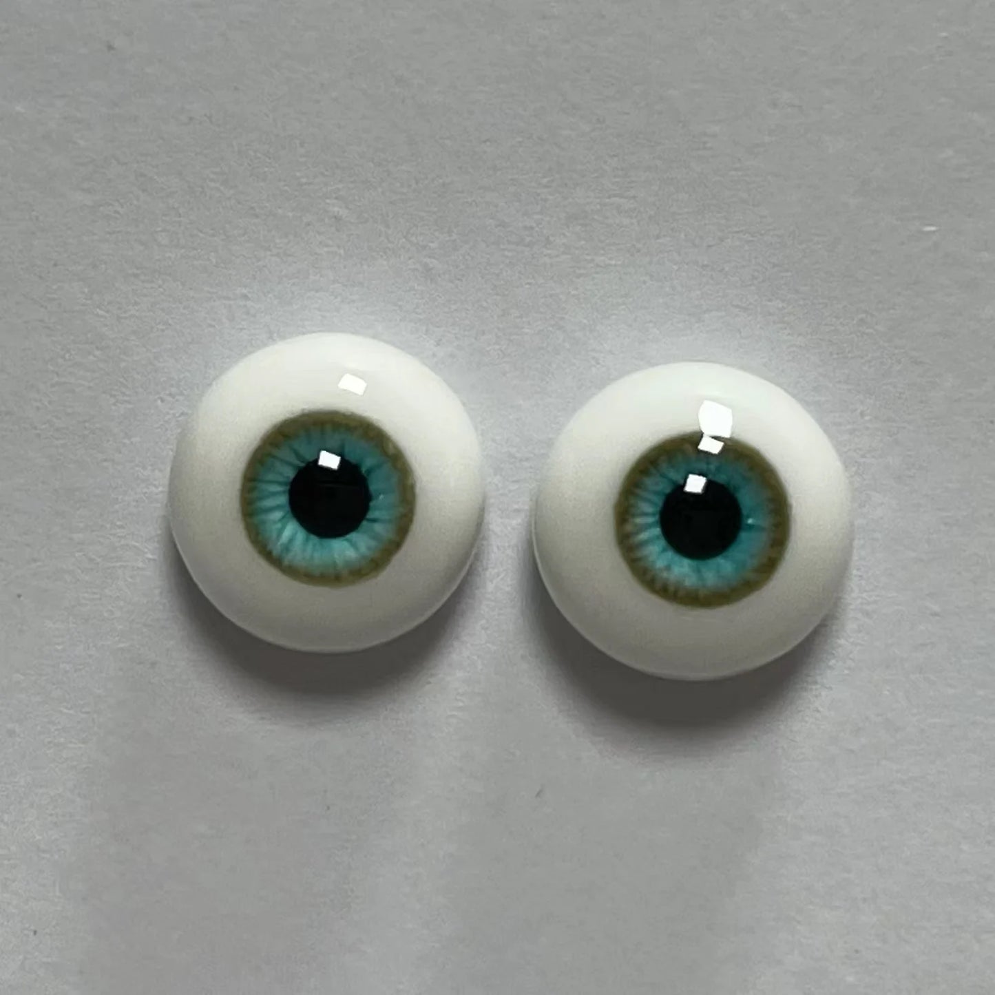 1 Pair Resin Doll's Eyes 10/12/14/16/18mm Doll Accessories DIY Eyes Makeup for 1/6 Doll