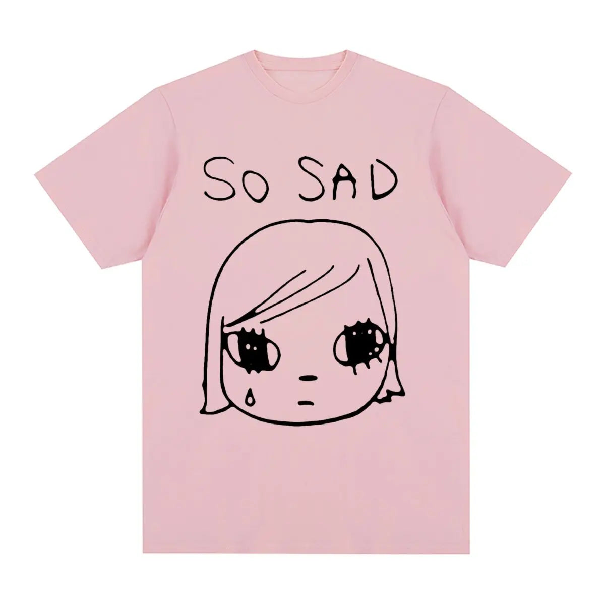 Yoshitomo Nara Sad Vintage T-shirt Japan Party Cotton Men T shirt New Tee Tshirt Womens Tops