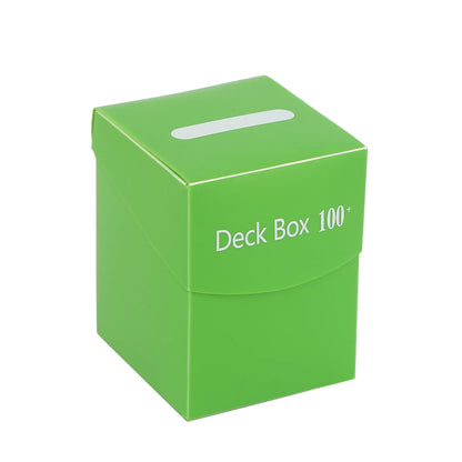 Deck Trading Cards Box for 100+ Game Baseball Card Storage Box Playing Card Carrying Case for Family Party Games Supplies