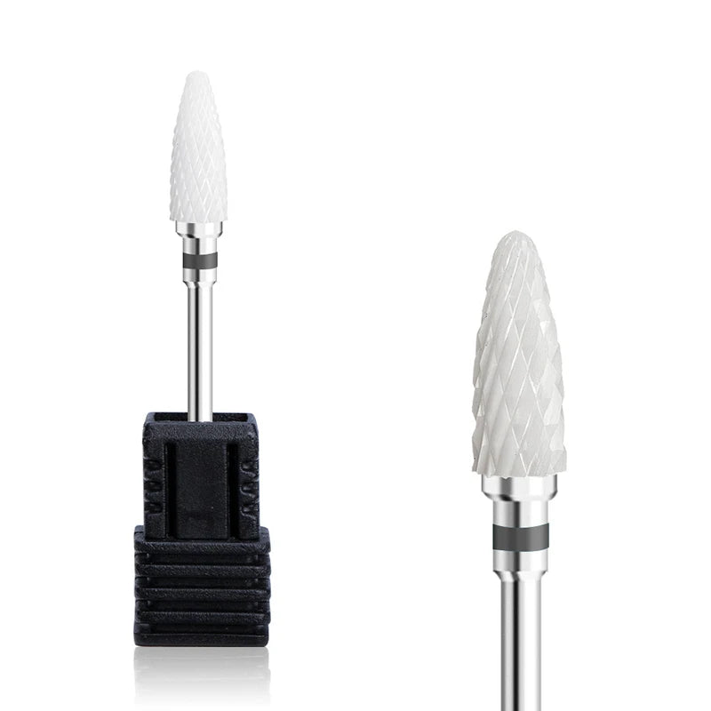 1pcs Ceramic Milling Cutter Nail Drill Bits Electric Manicure Drills Pedicure Mill Bits Machine Files Nail Art accessories To