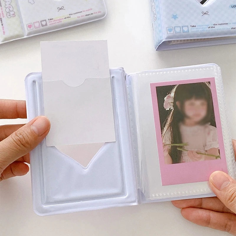 Kpop Photo Album Mini 3 Inch Album Photo Photocard Holder Idol Binder Photo Card Holder Card Collect Book Picture Protector 포