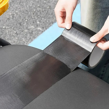 Black Cloth-based Tape for Leather Repair - Wear-resistant, Suitable for Cushion, Seat Sofa Leak & Damage Repair