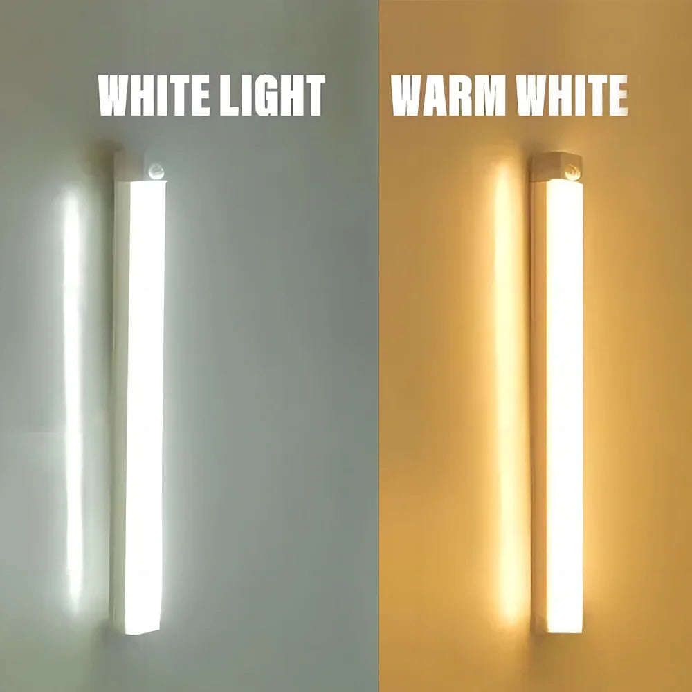 LED Motion Sensor Light Wireless LED Night Light Type C Rechargeable Light