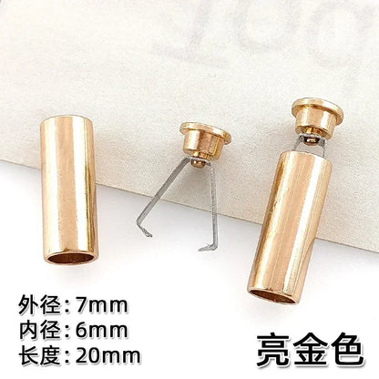 10 Sets Detachable Stopper With Lid Cap Rectangle Cord Ends Lock Stoppers For Rope Apparel Sportswear Parts Accessories