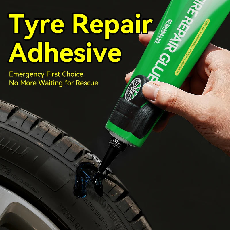 Tire Repair Glue Waterproof & High Temperature Resistant Black Sealing Waterproof And High-Temperature Resistant Repair Adhes