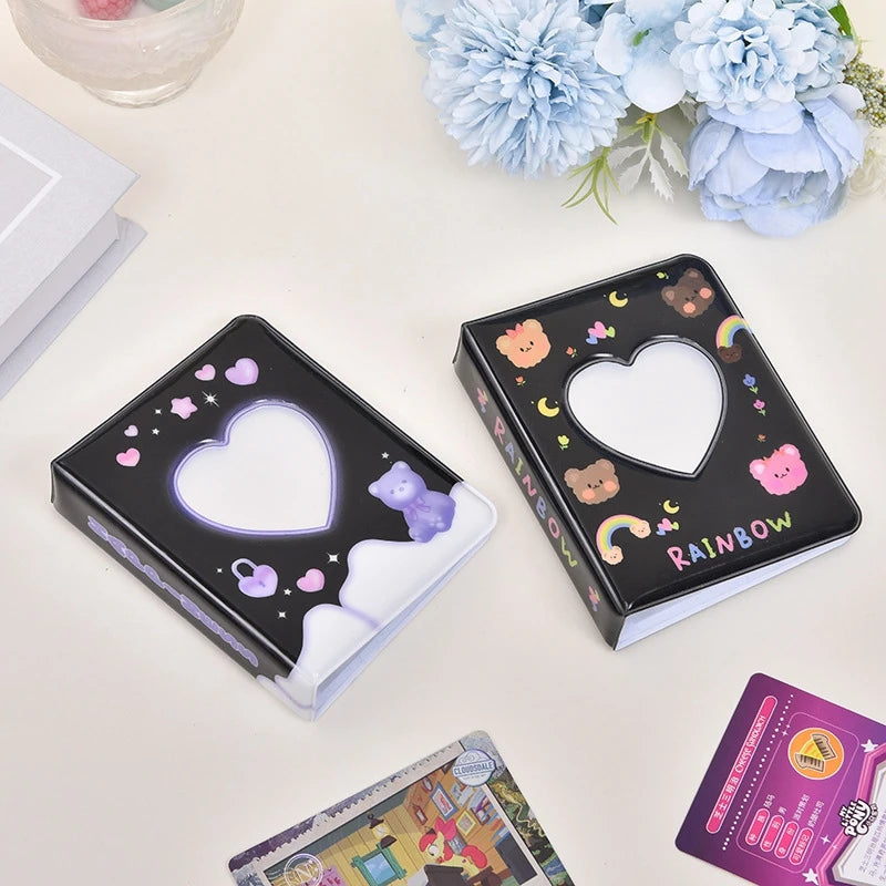 Kpop Photo Album Mini 3 Inch Album Photo Photocard Holder Idol Binder Photo Card Holder Card Collect Book Picture Protector 포