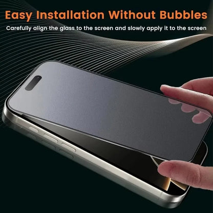 3PCS Anti Fingerprint Matte Screen Protector For iPhone 17 Pro Max 18 15 14 16 11 12 13 Mini XR X Xs 7 8 Plus Air Tempered Gl