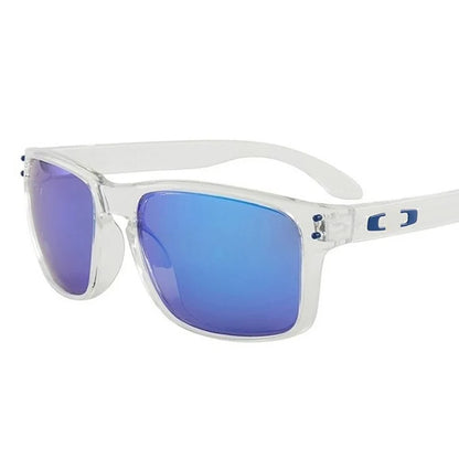 Men's Vintage-Inspired Fashion Glasses with Large Curved Frames - Perfect for Parties