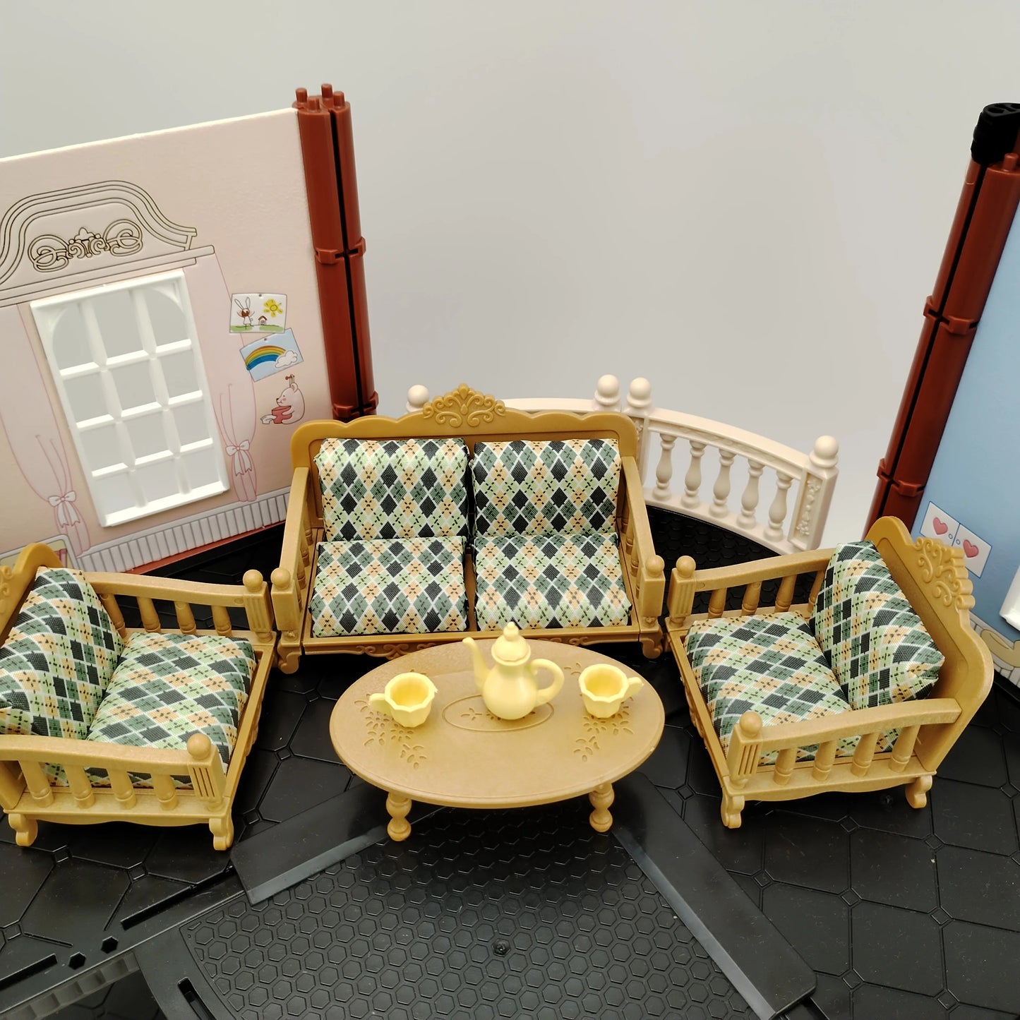 miniature items dollhouse furniture accessories living room bedroom supermarket shopping games family interaction doll kids t