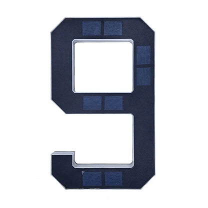 Solar Lighted House Number Outside Light-up LED Address Number Waterproof Modern House Number Light Address Sign Home Decor