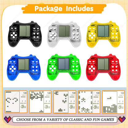 6-48Pcs Video Game Party Favors for Classic Game Console Keychain Birthday Joypad Souvenir School Valentine Gifts - SET A / 1