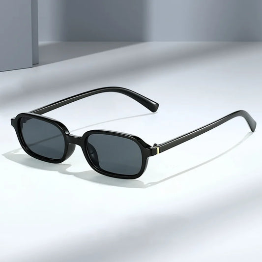 KLASSNUM Vintage Sunglasses Men Women 2026 Trendy Eyewear Rectangle Sun Glasses Anti UV400 Shades Eyepiece Small Square Glass