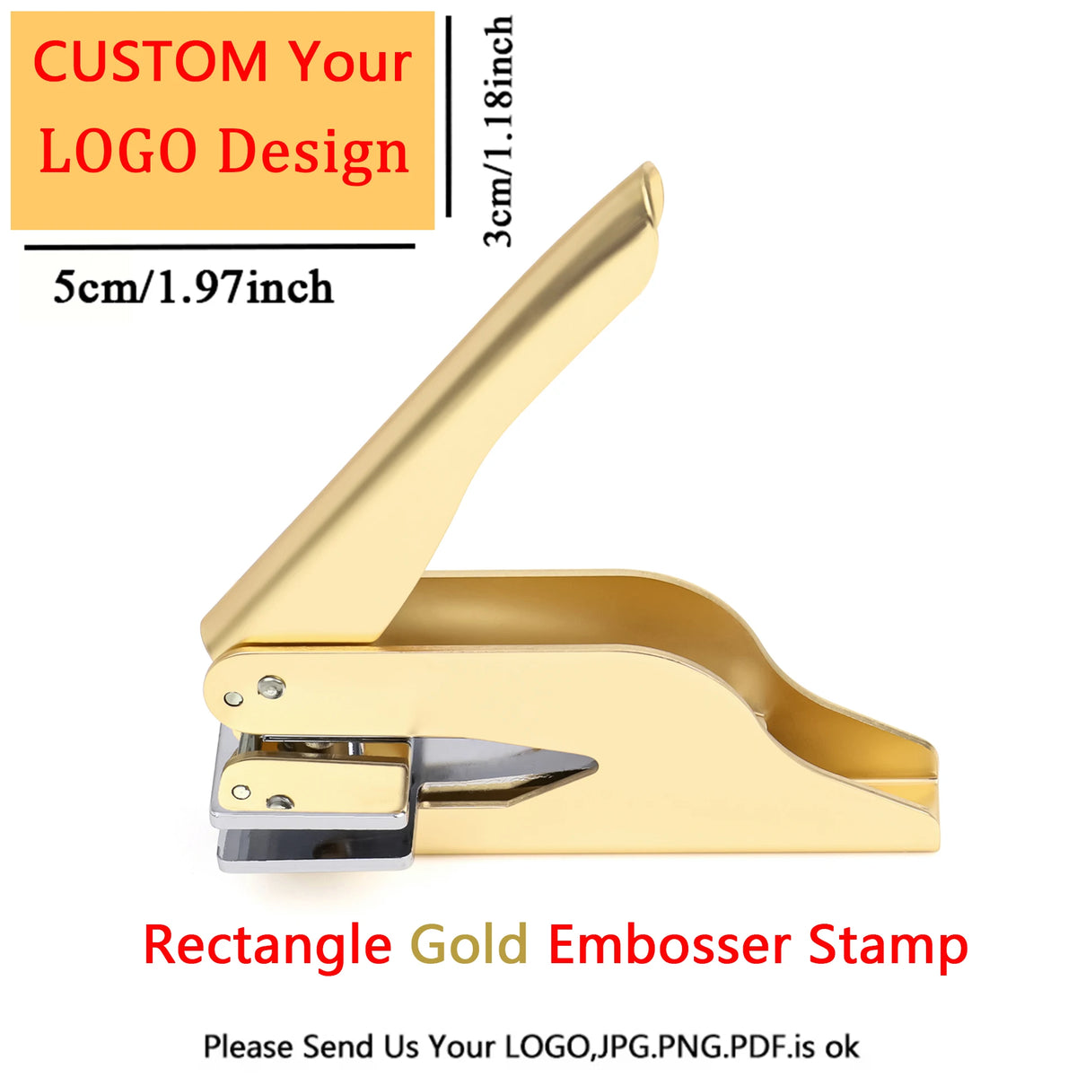 Personalized Book Embossers Stamp Custom Library Book Embosser with Name Logo Design Embossing Stamp Company Wedding Seals DI