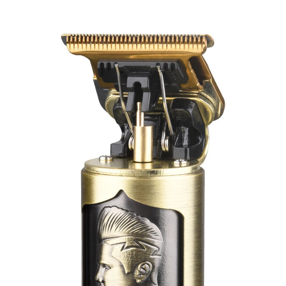 Vintage Hair Clipper USB Charging Hair Cutting Machine Electric Hair Trimmer Portable Shaver Professional Barber Boyfriend Gi
