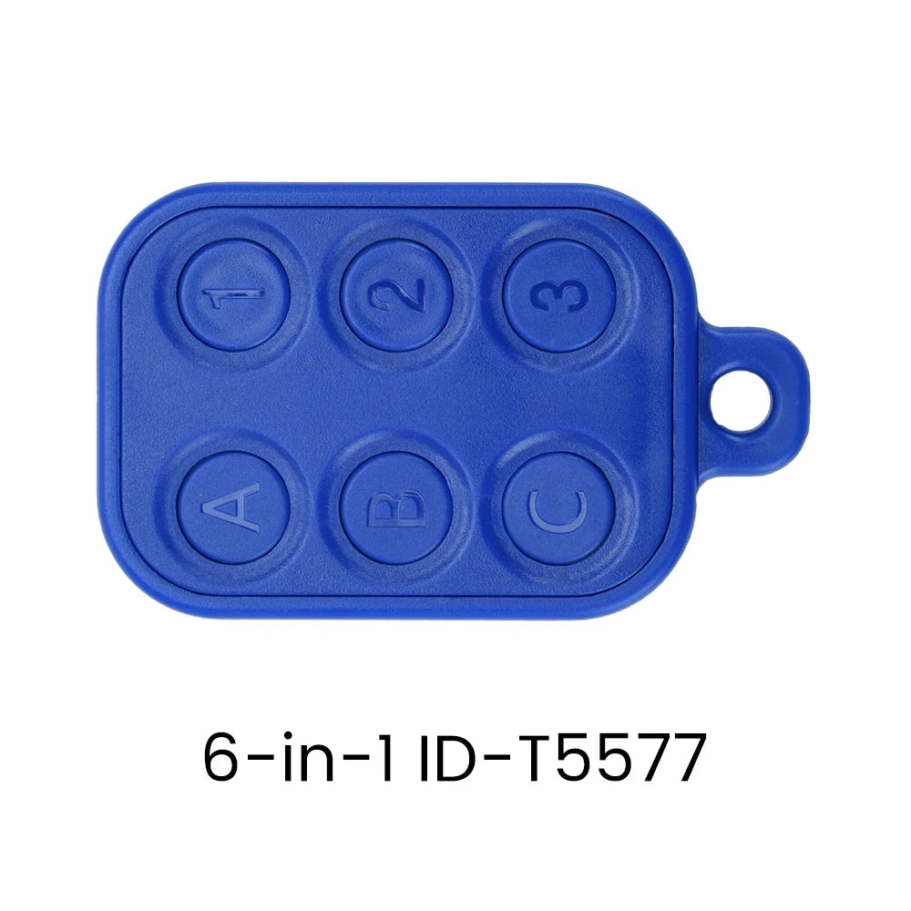 6 In1 Access Control Card 125KHZ 13.56Mhz ID IC UID CUID Card RFID Multiple Keychain For Parking Attendance Community Managem