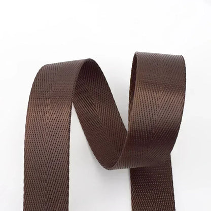 5/10M 1mm 20-38mm Nylon Ribbon Band Herringbone Pattern Webbing Tape Belt Backpack Strap DIY Bag Binding Fabric Sewing Access