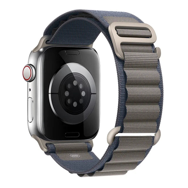for Apple watch Straps 45mm 46mm 49mm 42mm iwatch Band 44mm 40mm Nylon Alpine bracelet correa Series 10 9 8 7 6 11 SE Ultra 2