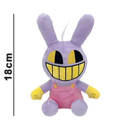 /New Styles The Amazing Digital Circus Pomni Jax Plush Toy Anime Cute Theater Rabbit Doll Cartoon Clown Christmas Kids Gifts