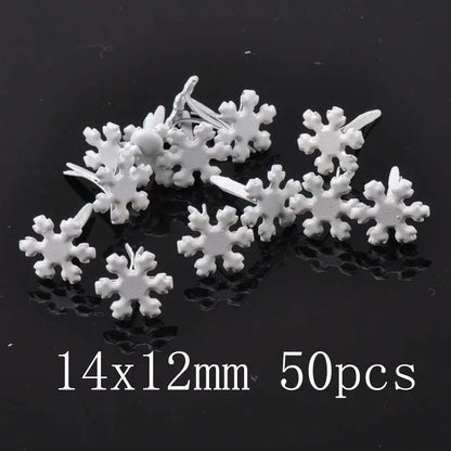 mix vintage Diy Brads Scrapbooking Embellishment Fastener Brad Metal Crafts Decoration CP2583 - 14x12mm 50pcs