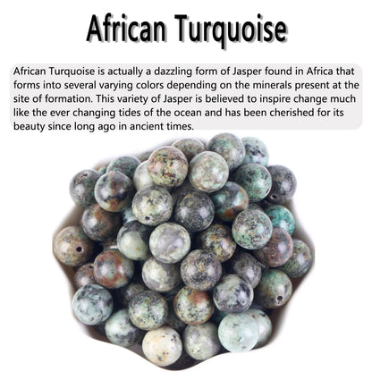 4-12MM Natural Stone Beads Lava Amethyst Tiger Eye Quartz Agates Round Loose Beads for Jewelry Making DIY Bracelet Accessorie
