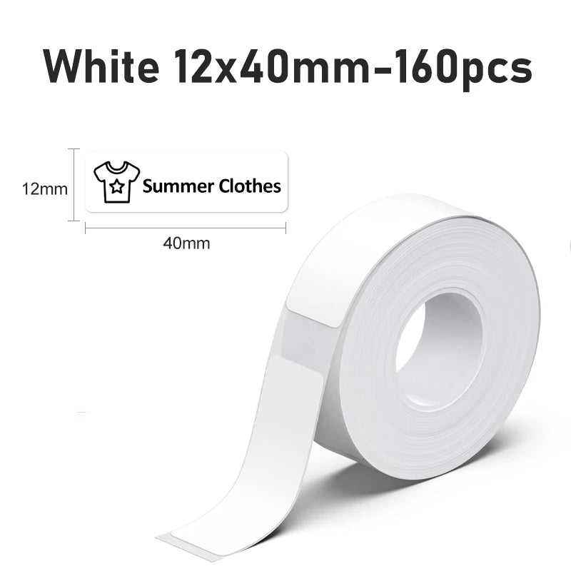 Marklife P15 Label Stickers Thermal Label Tape Paper For Mini Thermal Printer Self-adhesive Paper Roll For D30 P12 Q30 Printe