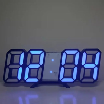 Digital Wall Clock Desk Watches Electronic Alarm Modern Home Decoration for Bedroom Decor Interior Led Table Clocks Living Ro