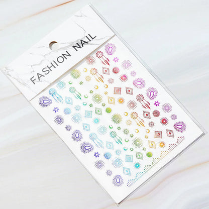 1PC 26-English Alphabet Number 3D Self-adhesive Nail Art Decal Sticker Word Small Letter Nail Decals Sticker Manicure Decorat
