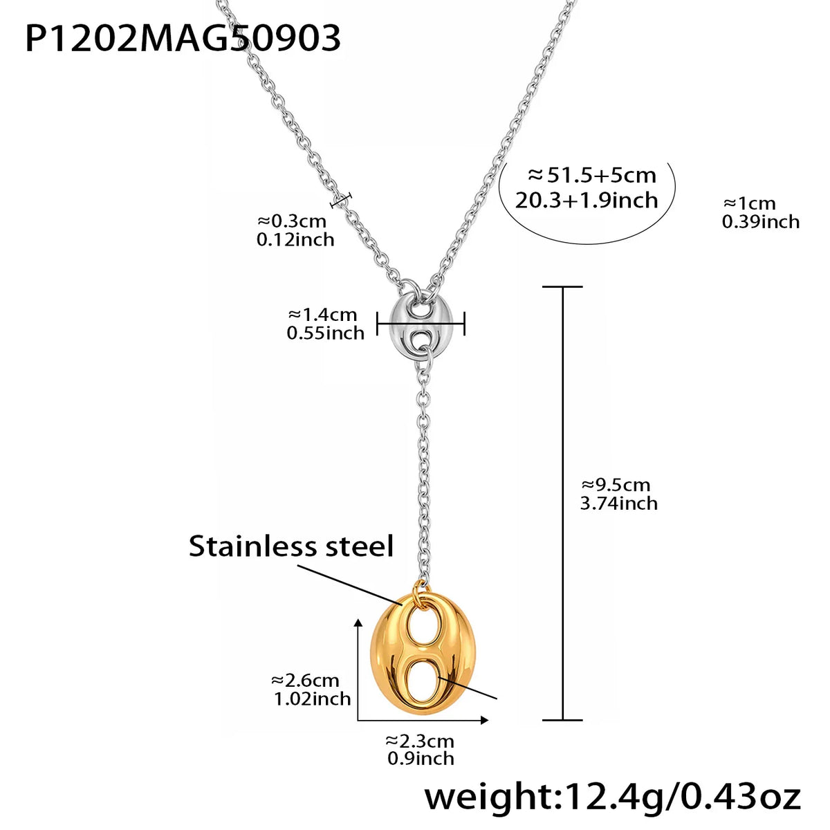 4 Models Dainty Lariat Y Necklace In Stainless Steel 18k Gold Plated Chain Tassel Necklaces Two Tone Pendant Necklace For Wom