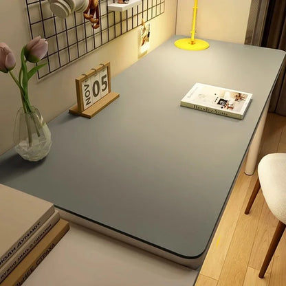 Leather Table cloth for Home Easy Clean Table Protector Waterproof Tea Coaster Large Desk Mat Anti-Slip Gamer Keyboard Mouse 