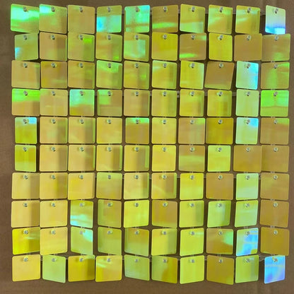 6-30Pcs Colorful Glitter Sequins Background Wall Panels Light Gold Square Shiny Panels Wedding Birthday Christmas Party Backd