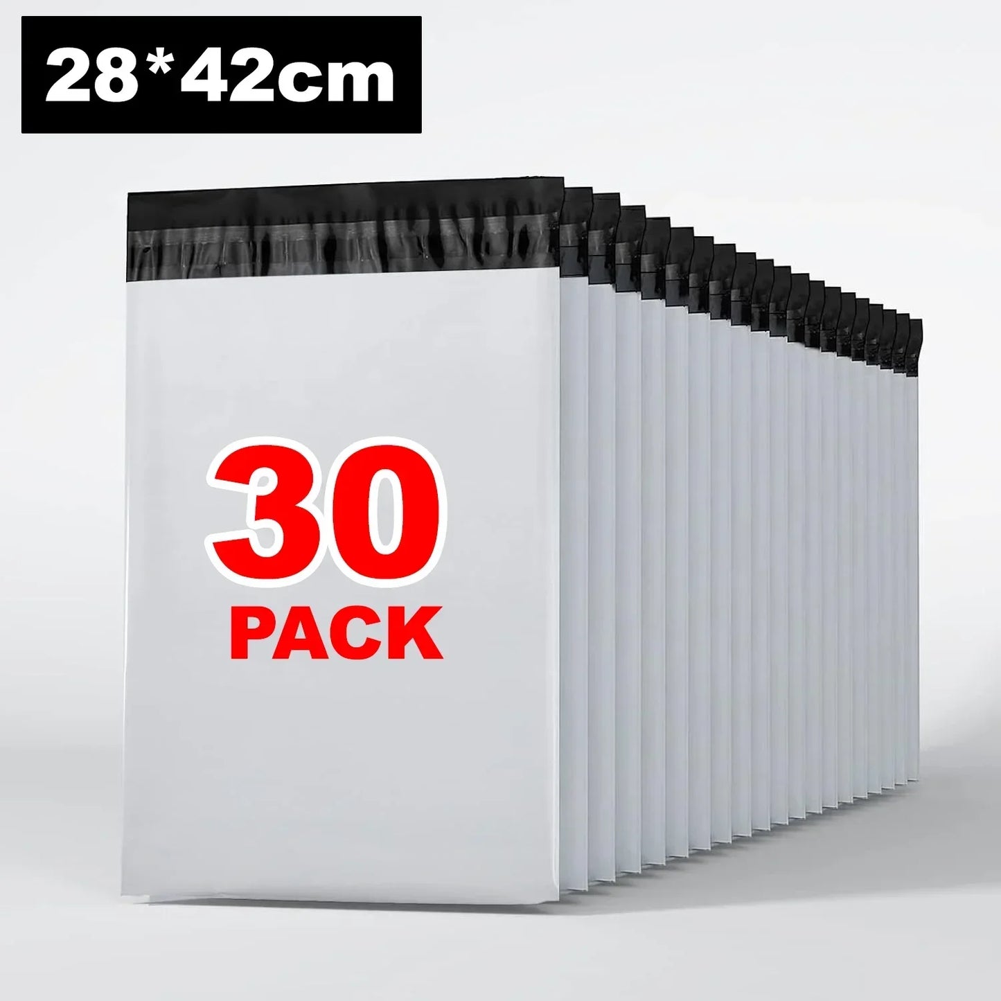 10-40Pcs Self Seal Shipping Bags Portable Poly Mailers Strong Adhesive Packing Mailing Envelopes 17x32cm 28x42cm 32x45cm 25x3
