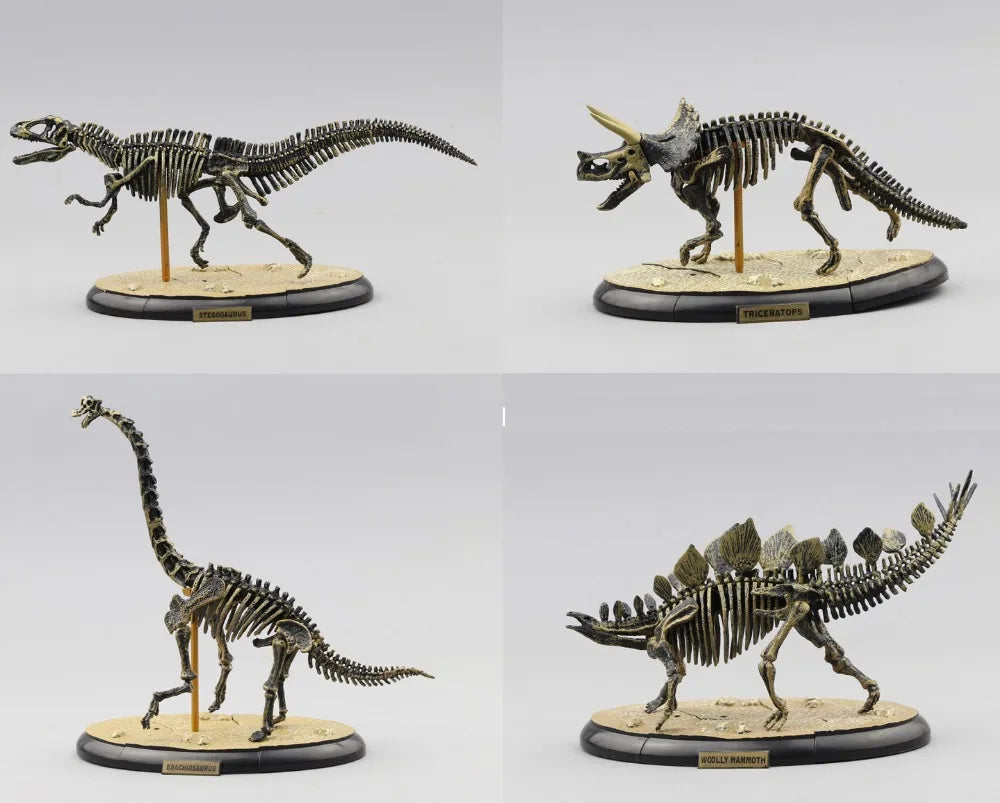 Jurassic World Brachiosaurus Skeleton Fossil PVC Assembly Dinosaur Toys Model Action Figures Best Gift Kids Toys Educational