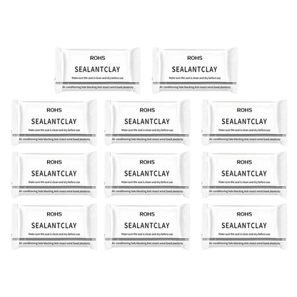 5/10/15Pcs White Seal Putty Waterproof Duct Seal Repair Sealing Clay & Moldable Silicone Putty Ideal for Sealing Wall Holes