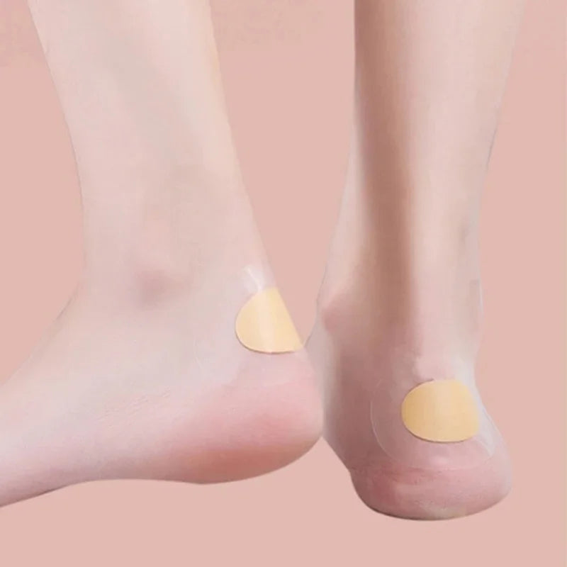 20/30pcs Gel Grip Heel Protector Adhesive Foot Patches Blister Pads Heel Liner Shoes Stickers Plaster Foot Care Cushion