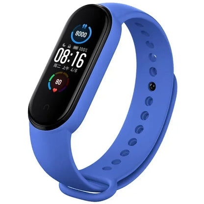 Watch Strap For Xiaomi Mi Band 7 6 5 4 3 Wristband Silicone Bracelet Wrist Straps MiBand 3/4 band5 band6 Smartwatch Accessori