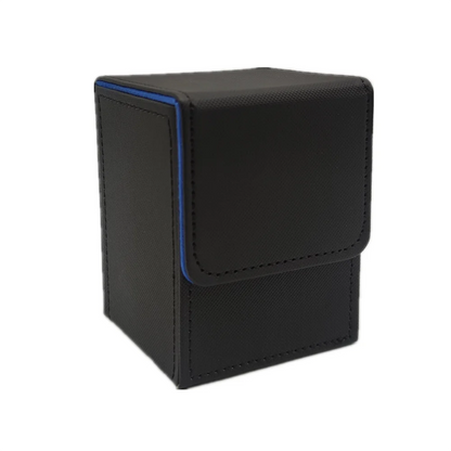 Card Fit For 100+Single Sleeved Cards , Leather Trading Commander Deck Box Compatible With Card Deck,Game Card Box