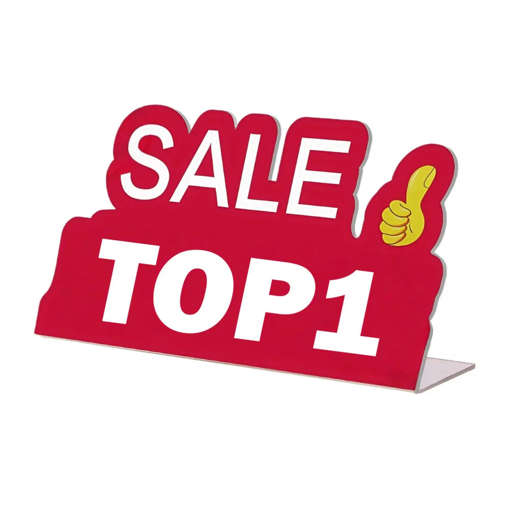Store Sign - Custom Acrylic Stand, Tabletop, Modern Style, A Personalized Sign Suitable For Restaurants And Hotels