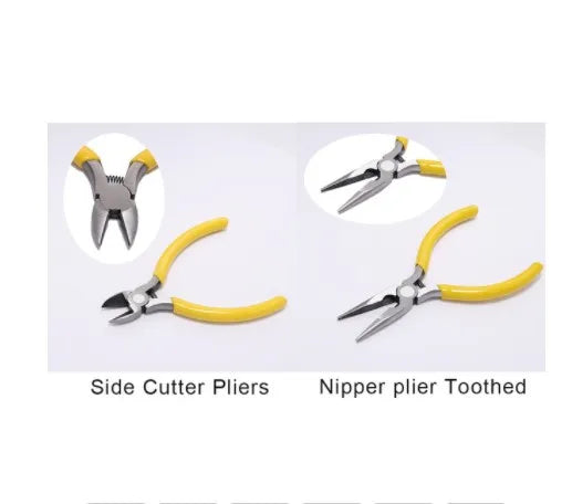 Multifunctional Hand Tools Jewelry Pliers Equipment Round Nose End Cutting Wire Pliers For Jewelry Making Handmade Accessorie