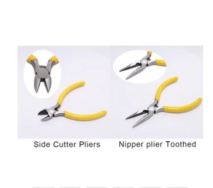 Multifunctional Hand Tools Jewelry Pliers Equipment Round Nose End Cutting Wire Pliers For Jewelry Making Handmade Accessorie