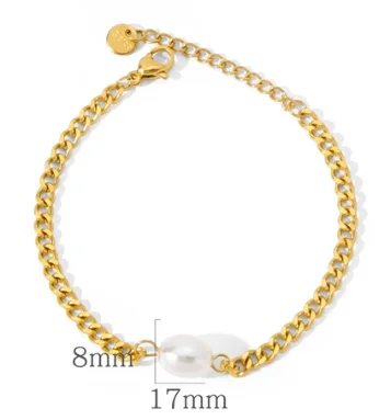 Stainless Steel Bohemian Style Personalized Anklet - C63