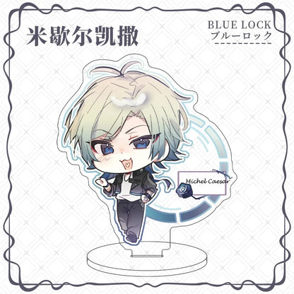 Anime BLUE LOCK Figure MICHAEL KAISER Itoshi Sae Rin Itoshi Acrylic Stand Model Plate Desk Decor Birthday Gift Toy - LG423