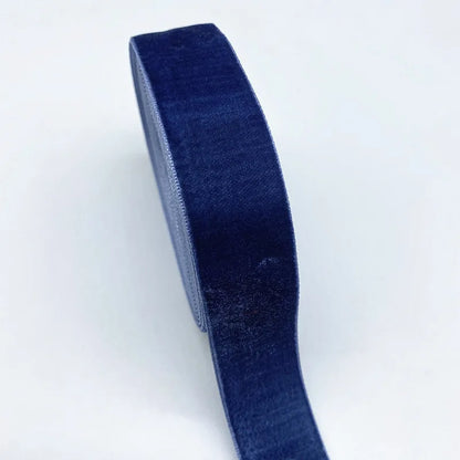 New 6-38mm Colour Single Face Line Velvet Ribbon for Bowknot Christmas Ribbon Party Decorations - 27 / 6mm (5Yards )
