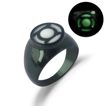 New Fashion Movie ring Luminous Ring For Women Men Glow In Dark Player 1/2 Gaming Ring Adjustable Finger Rings Jewelry Gift -