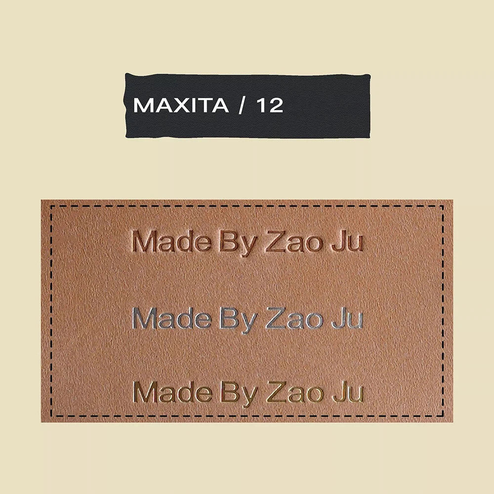 MAXITA Movable Type Hot Foil Stamping Kit | English Brass Type Set for Leather Craft, Packaging, and DIY Embossing 306Pcs