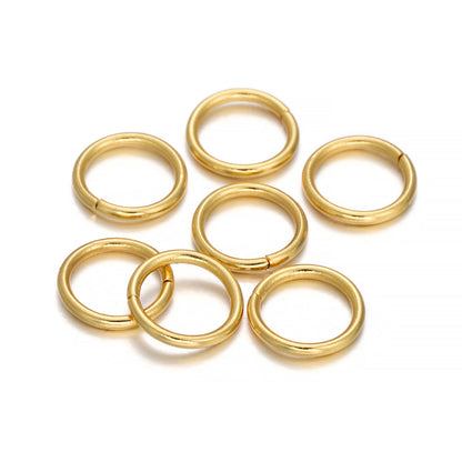 30-200Pcs 3-25mm Stainless Steel Split Ring Open Single Loops Jump Rings Connectors for DIY Jewelry Making Findings Accessori