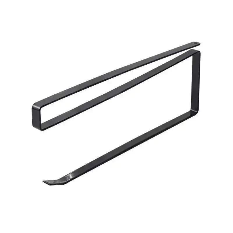 Paper Roll Holder Towel Rack Cling Film Storage Rack Bathroom No Punching Storage Rack Hanging Shelf Kitchen Tissue Accessori