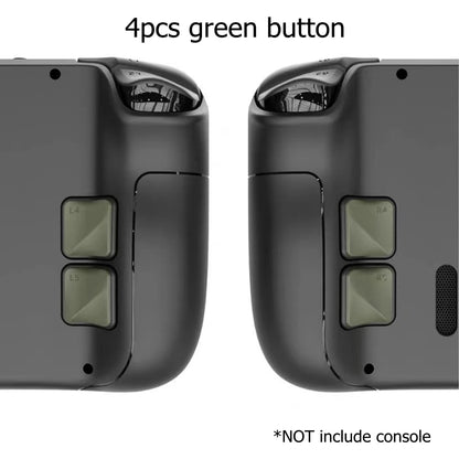 4PCS Back Button Enhancement Set for Steam Deck OLED Games Console Grip Improvement Button Protection Kit for Steam Deck LCD 