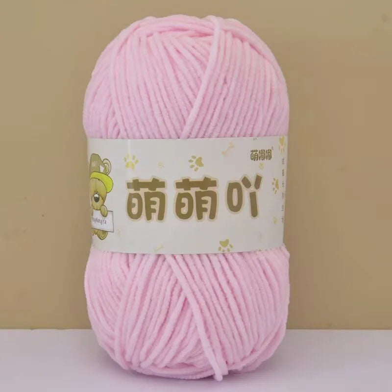 Fluffy Chenille Yarn for Crocheting doll thread Soft Bulky Velvet Yarn for Knitting Crochet Crafts Amigurumi Matte Chenille Y