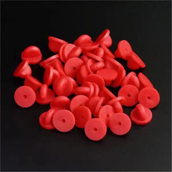 10 pieces/pack Safety Brooches Lock Locking Clasp Metal Pins Back Button Buckle Bulk Pin Keepers Brooch base Jewelry Accessor
